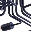 Industrialna LAMPA sufitowa GILBERT T532CL-12B Maytoni metalowa OPRAWA sticks czarne
