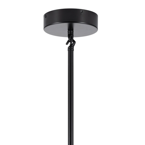 Lampa wisząca Modern orchid ST-1232-6 BLACK AMBER Step balls bursztynowa czarna