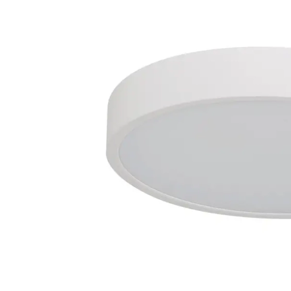 Okrągły plafon do jadalni PANDINO AZ6583 LED 24W 2800-6000K IP44 biały