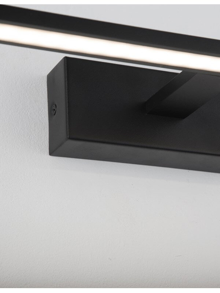 Ścienna lampa nad umywalkę Ipiales LE42406 12W 3000K czarna