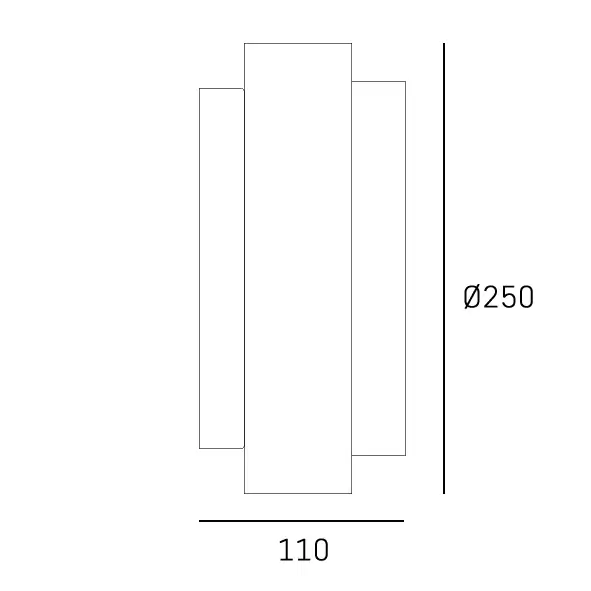Okrągły kinkiet ścienny Coburg W02784BR Cosmolight alabaster czarny mosiądz