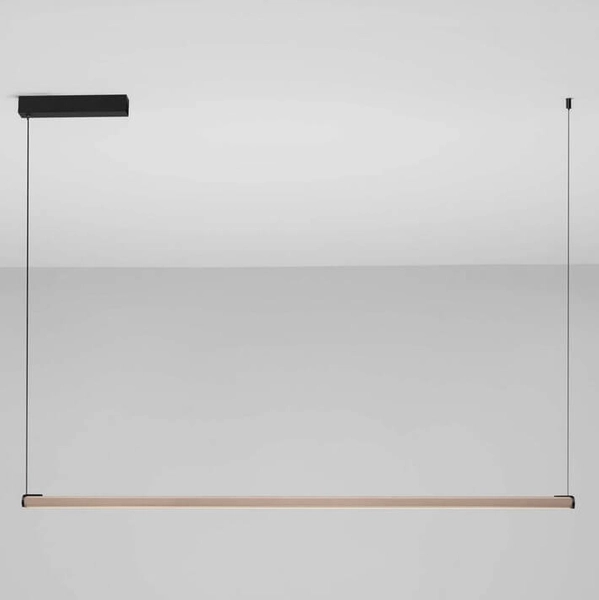 Wisząca lampa nad stół CALACA LE44767 LED 28W 3000K podłużna złota czarna