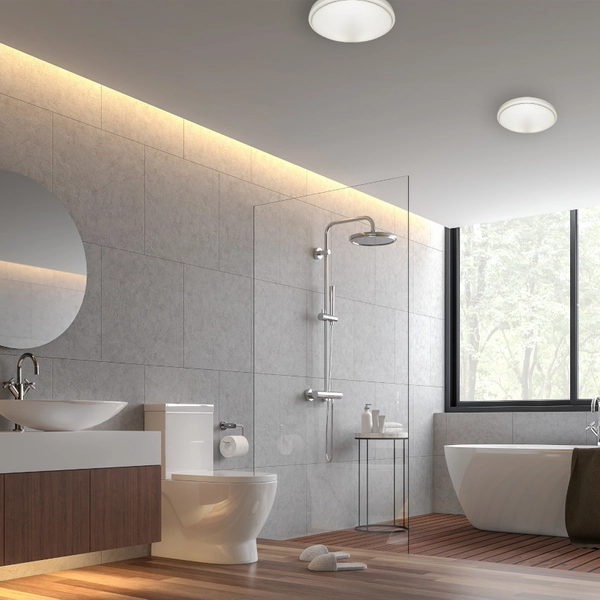 Łazienkowa LAMPA sufitowa PEPE ML6065 Milagro okrągła OPRAWA metalowa LED 10W 4000K plafon IP44 biały