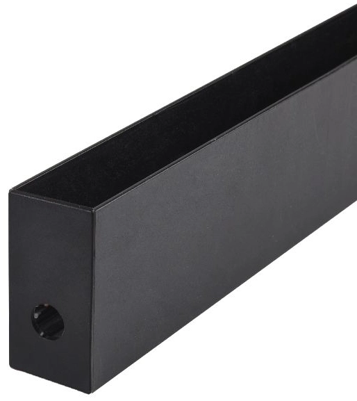 Szyna magnetyczna Magneto Abigali LWQ-2M-SURF prostokątna czarna