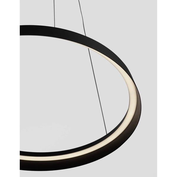 Ściemnialna lampa wisząca BATALLAS LE44783 LED 52W 3000K czarny