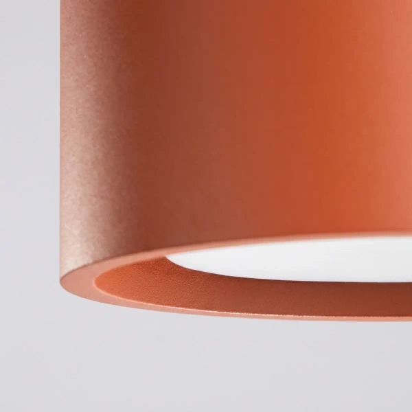 Sufitowa lampa MODO terakotowa SL.2450 1xGx53 tubka metalowa