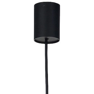 Loftowa LAMPA wisząca ROTOR 7935 Nowodvorski industrialny ZWIS do jadalni molekuły czarne