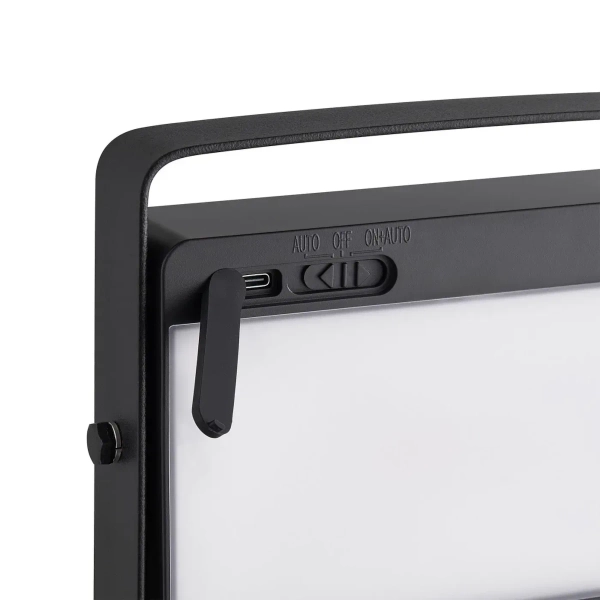 Regulowany słupek solarny Saulio 2518268003 LED 4,45W 3000K IP44 czarny