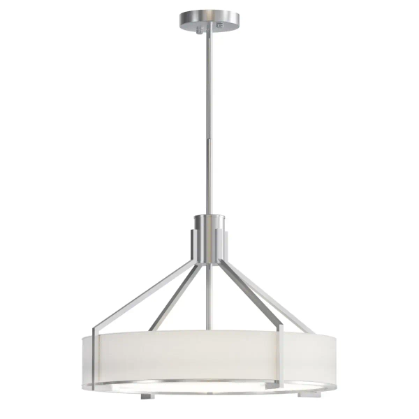 Owalna lampa wisząca Doretto Satin Nikiel 50 OR85624 nikiel