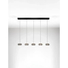 Wielopunktowa wisząca lampa OVANIRA LE45197 LED 40W 3000K czarna