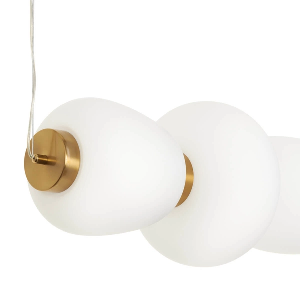 Wisząca lampa BRILLA ST-CP241210-6L GOLD LED 69W 3000K złoty biały