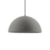 Salonowa lampa wisząca NAVIRTA LE45341 kopuła do kuchni szara