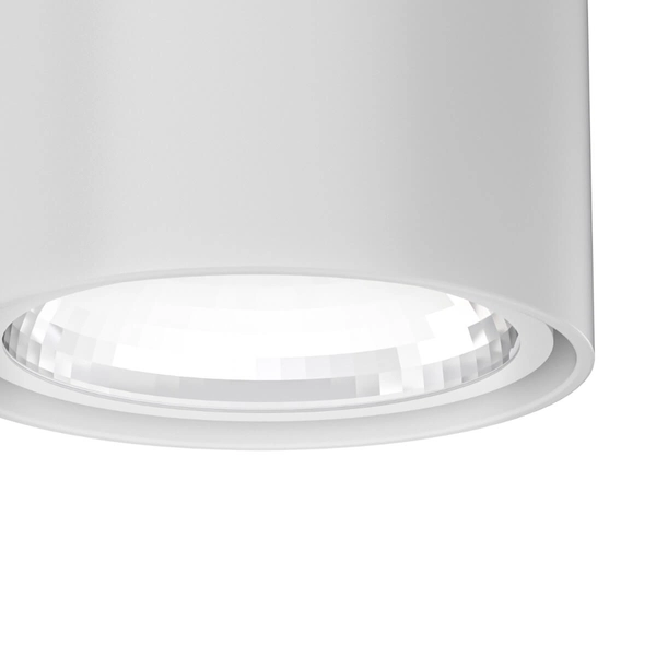 Sufitowa LAMPA downlight Neo Bianco Mobile Orlicki Design metalowa OPRAWA okrągła spot tuba biała