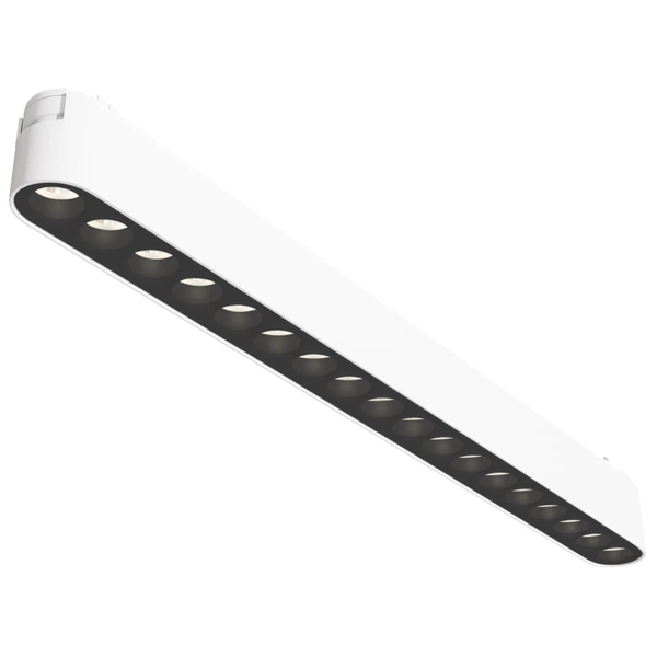 Lampa magnetyczna na sufit Points TR082-1-18W4K-M-W 16W 4000K owalna biały