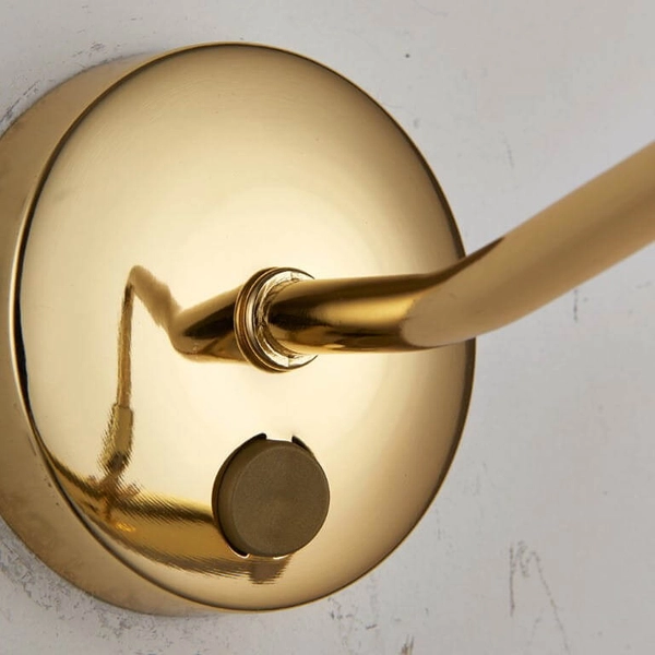 Kinkiet Turner PL350-E14-SWBP Endon galeryjka klasyczna mosiądz