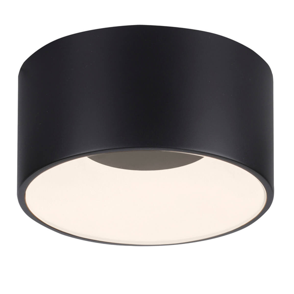 Lampa nasufitowa Tanika 14325-18 Just Light LED 13W 3000K krążek czarna OUTLET