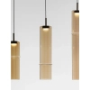 Zwisające cylindry SARTANO LE45169 LED 18W 3000K złota