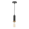 Zawiesie do lampy SP6522 Dar Lighting nad stół czarne złote