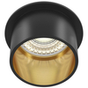 Lampa sufitowa wpustowa Reif DL050-01GB oczko złote czarne