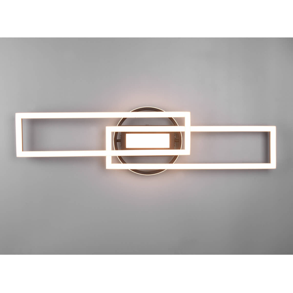 Geometryczna lampa sufitowa Twister R67183108 LED 30W 2700-6000K mosiądz