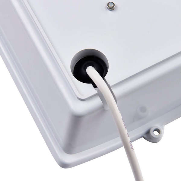 Zewnętrzna lampa ścienna Bianco 75930 LED 7W 3000-6000K IP54 srebrny