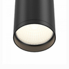 Spot lampa sufitowa plafon metalowa tuba downlight czarna FOCUS OUTLET