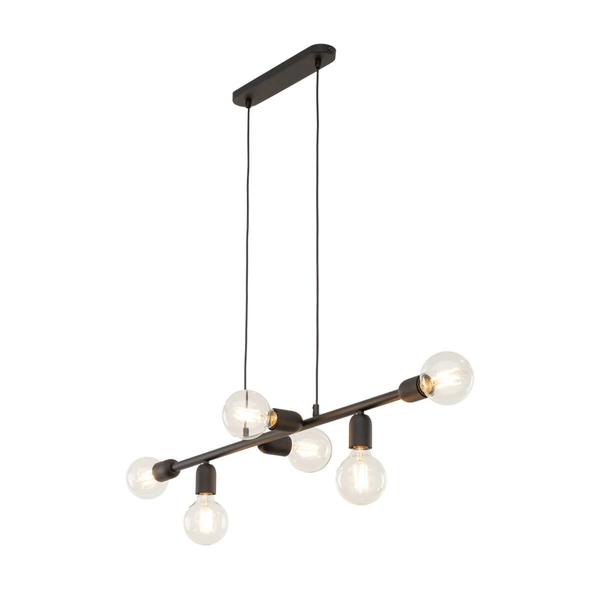 Loftowa lampa zwieszana Porto 5721 TK Lighting do salonu czarna