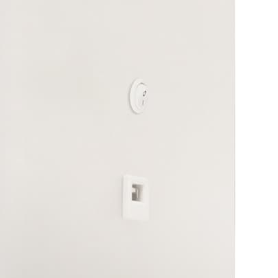 Kuchenna lampa ścienna Telo 4188 Ideus spot z włącznikiem metalowa biała
