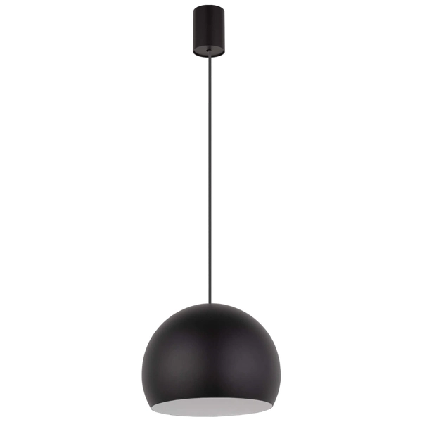 Minimalistyczna lampa wisząca Candy 10334 Nowodvorski półkula czarna