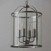 Świecznikowa lampa wisząca Lambeth 70324 Endon szkło srebrny przezroczysty