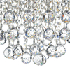Lampa sufitowa glamour MATRIX MAT5450 crystals przezroczysty srebrny