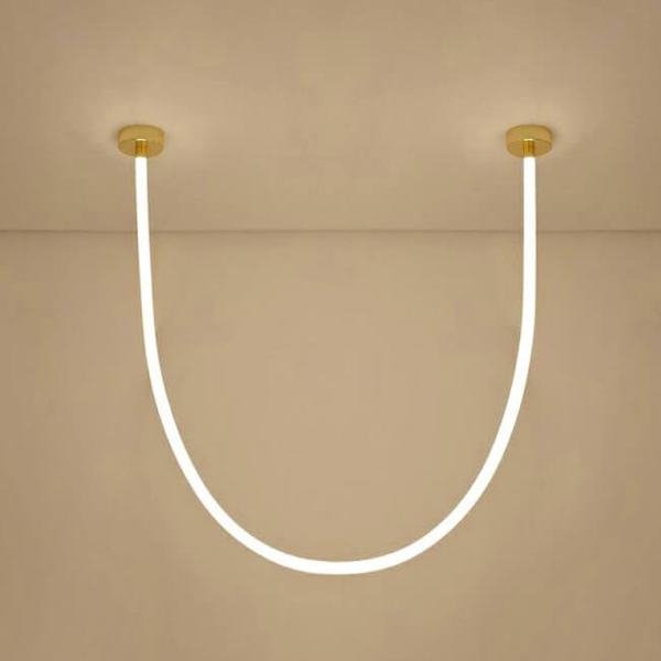 Zwieszana lampa Lasso MSE1501100441 LED 40W 3000-4000K 3m wąż złota biała