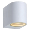 Ścienna lampa ogrodowa ZORA 22861/05/31 Lucide IP44 metalowa biała