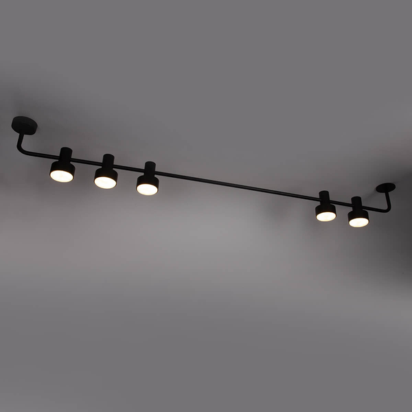 Lampa nasufitowa do jadalni Mona 40983 Sigma reflektory czarna