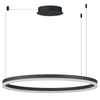 Lampa wisząca nad stół ring HALO AZ6472 Azzardo LED 52W 3000-6000K pilot czarny