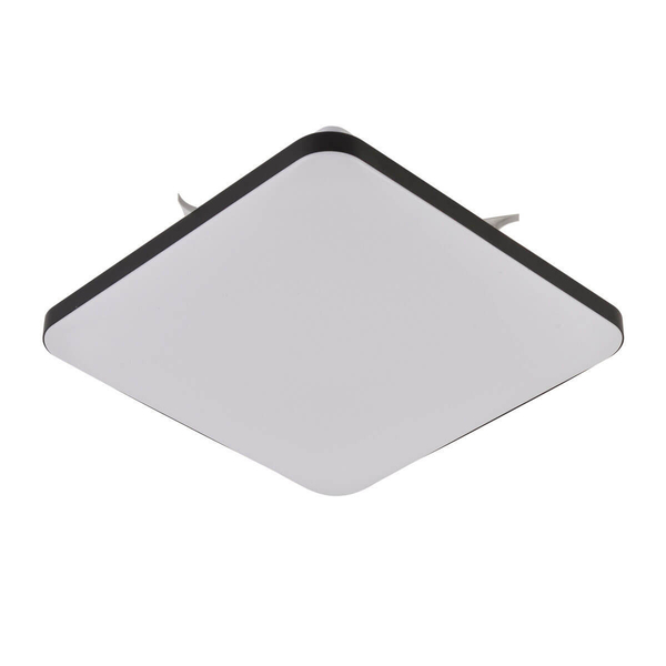 Plafon do salonu Babilon LP-335/1C S 4BK square Light Prestige LED 18W 4000K biały