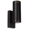 Ogrodowa lampa ścienna Timbala 11840/02/30 cylindryczna IP44 czarny