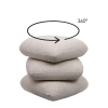 Pufa tkaninowa STONES beżowa KH1501100378 obrotowa wys. 40 cm