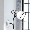 Lampa ścienna ZUMBA 91-72122 metalowa regulowany reflektorek biały czarny