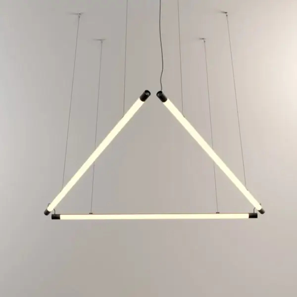 Wisząca lampa nad stół sticks czarna PIPER LED 26,5W 2700-4000K nad wyspę 71265-M942-D9-PH-12