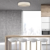 Okrągły plafon Alto LP-81008/3C WH Light Prestige abażurowy biały