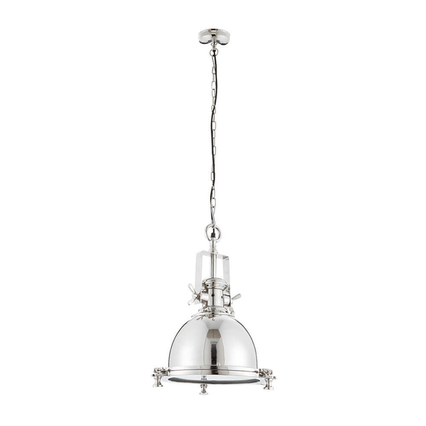 Regulowana lampa wisząca Fenton 73103 retro srebrny
