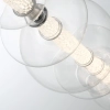 Kulista lampa wisząca Atomo QN-ATOMO-LP7-PC LED 46W 3000K srebrny