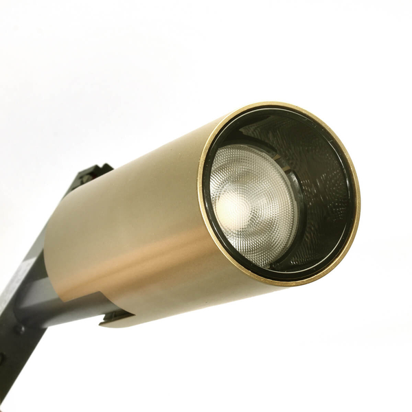 Reflektor do szyn magnetycznych 1076 Domeno LED 7W 3000K regulowany złoty