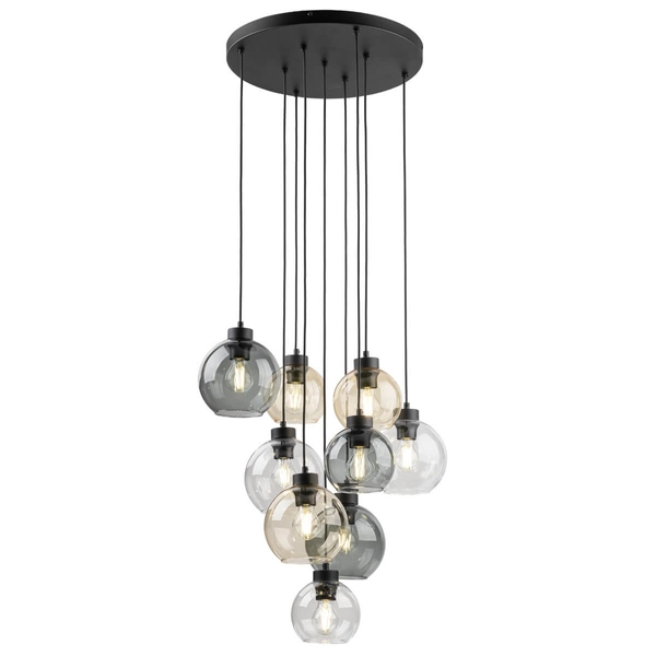 Lampa zwisająca nad stół Cubus 10247 bombki kuchenna multikolor