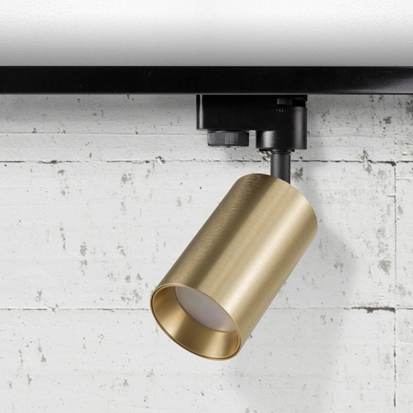 Loftowy zestaw szynowy 1-fazowa sufitowy MARIBEL 327611 tubki złote czarne