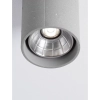Cementowa sufitowa lampa TRAVONO LE75179 LED 10W 3000K IP65 szary