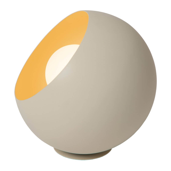 Metalowa lampka nocna Doredos 51500/20/38 Lucide z wtyczką beżowa