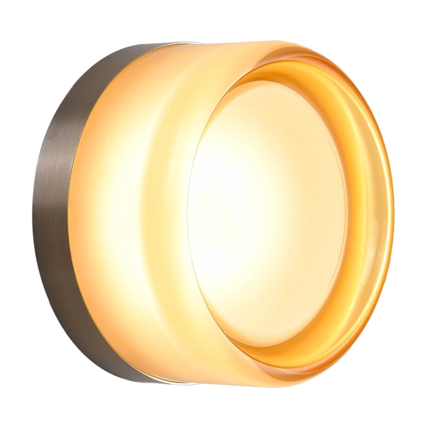 Ledowa lampa sufitowa Candy ST-MB1308 amber 3,8W 3000K metal bursztynowy