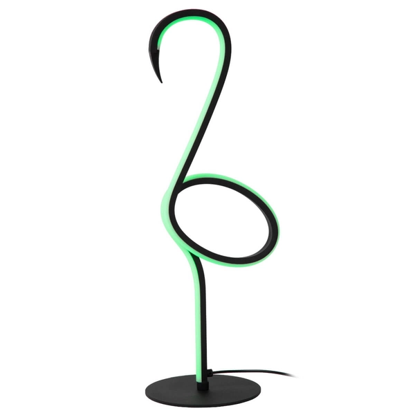 Stołowa lampka FLAMINGO 05545/06/99 LED 5,5W RGB z pilotem czarna